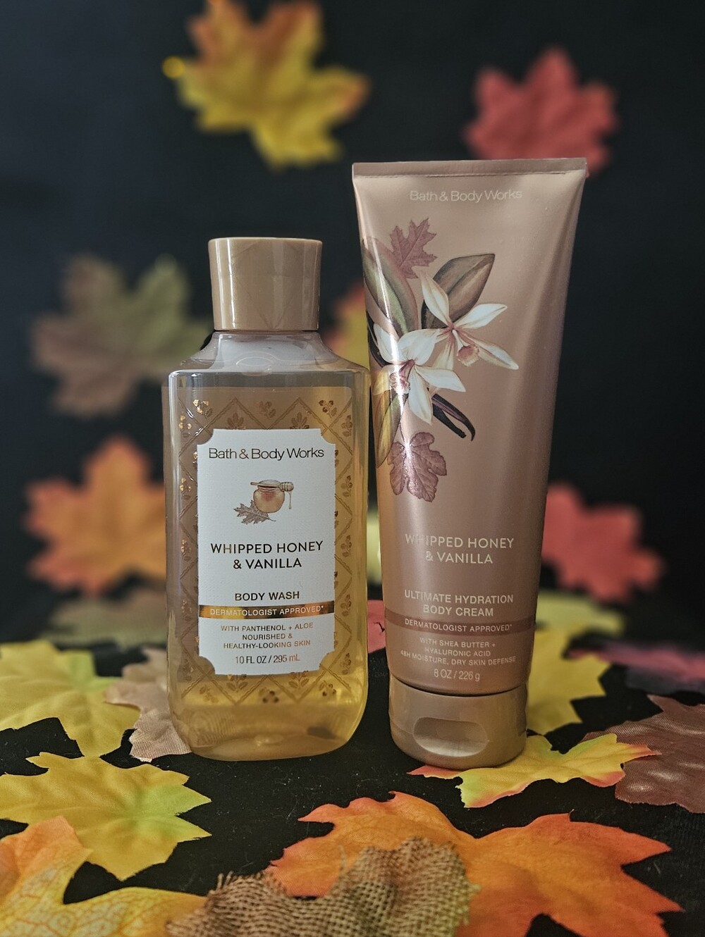 Bath & Body Works Whipped Honey & Vanilla Body Care Set - Beige, White
